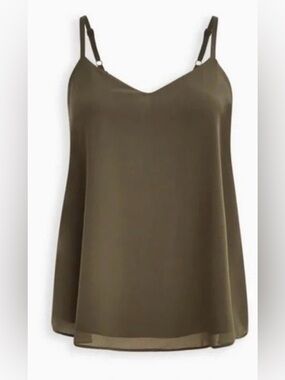 Torrid Size 6 Olive Green Cami Top